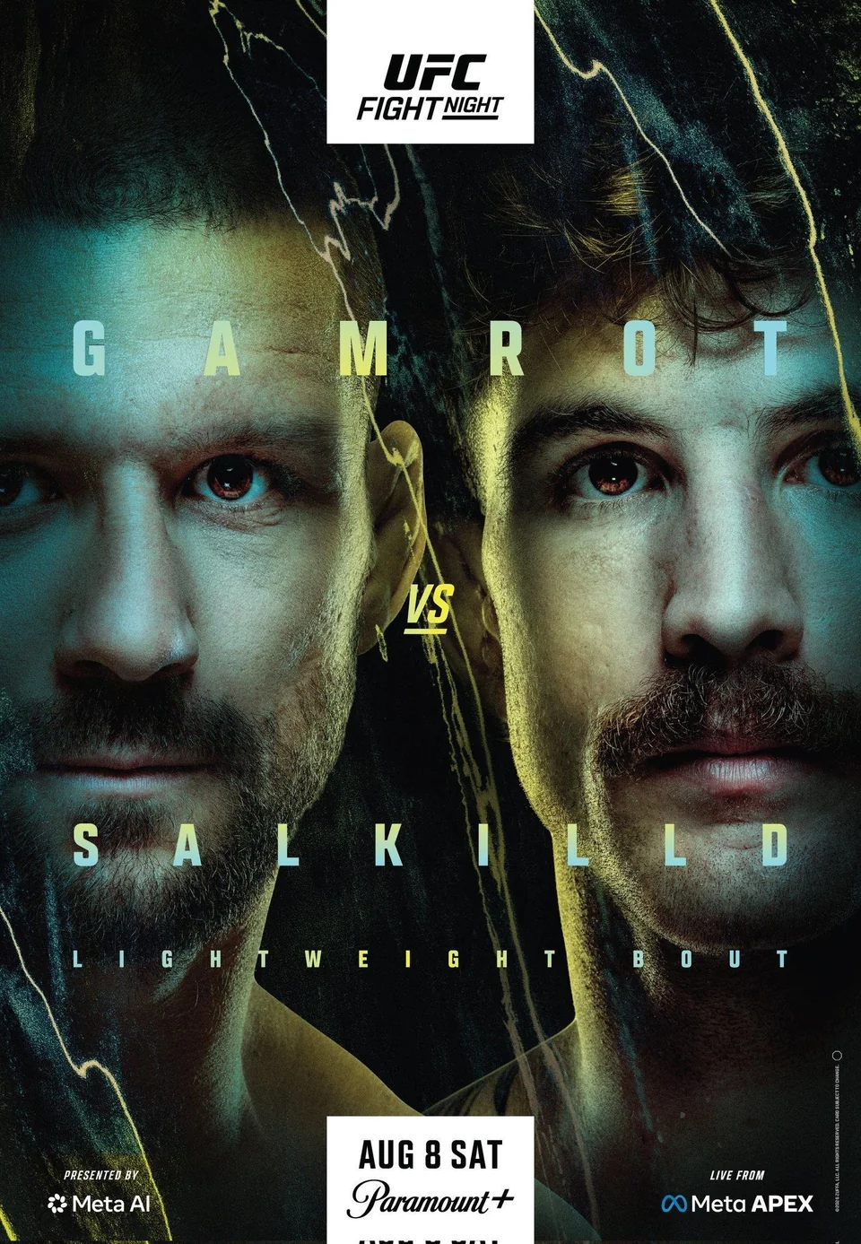 UFC Fight Night: Gamrot vs. Salkilld event poster